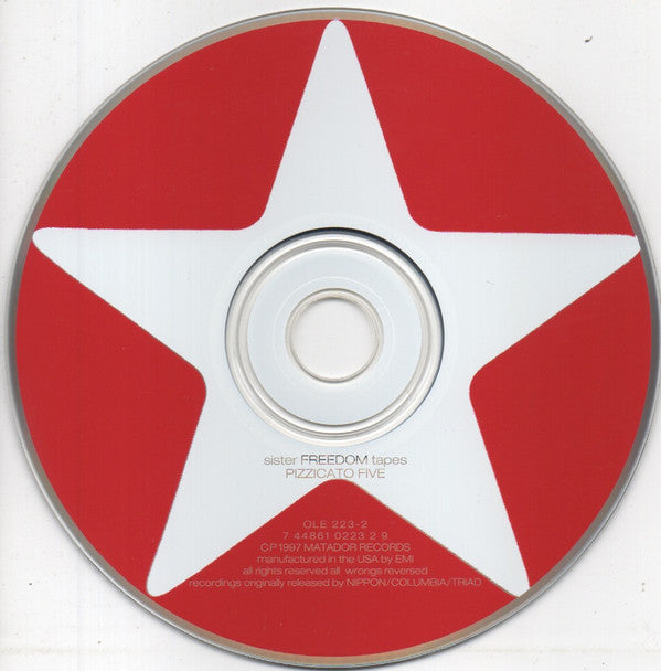 Pizzicato Five : Sister Freedom Tapes (CD, EP)