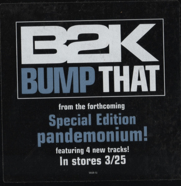 B2K : Bump That (12", Promo)