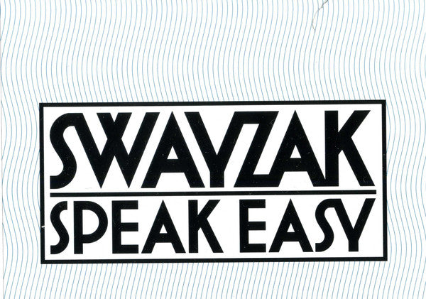 Swayzak : Speak Easy (12")