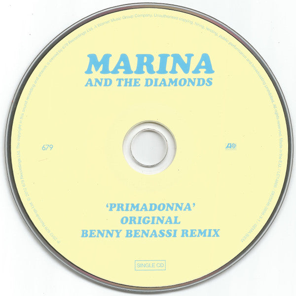 Marina & The Diamonds : Primadonna (CD, Single)