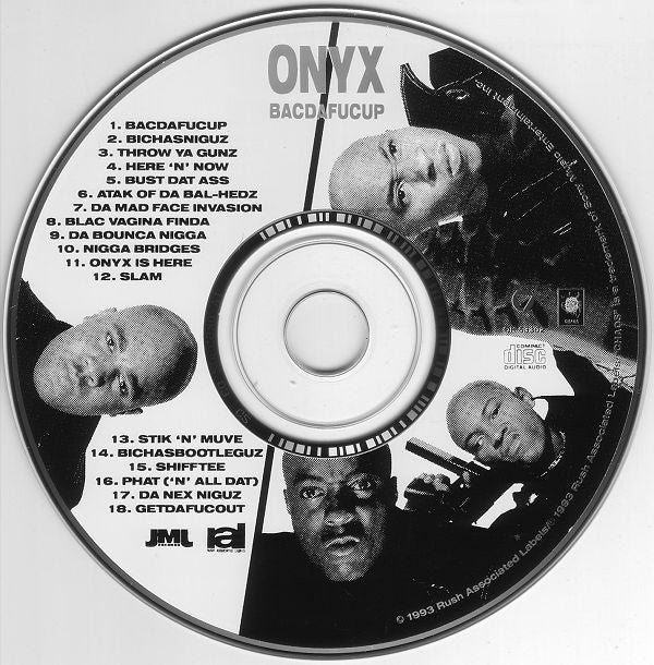 Onyx : Bacdafucup (CD, Album, Pit)