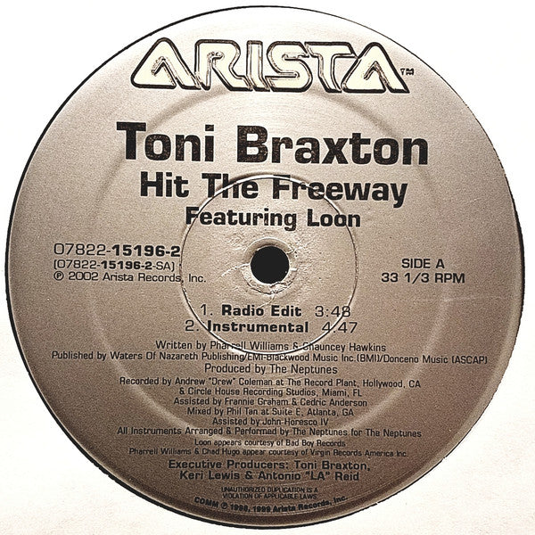 Toni Braxton : Hit The Freeway (12")