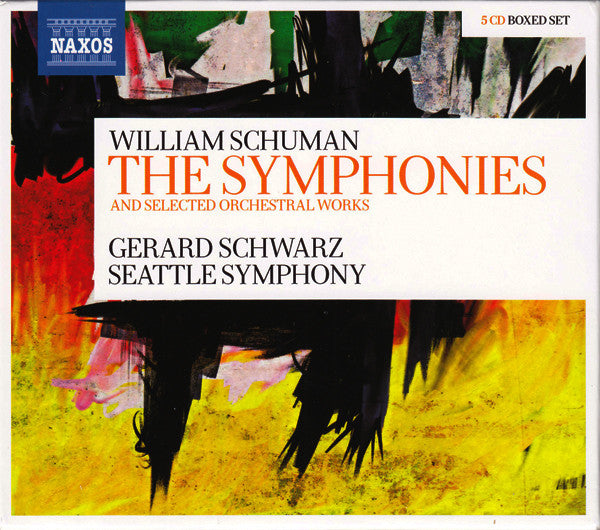 William Schuman, Gerard Schwarz, Seattle Symphony* : The Symphonies (And Selected Orchestral Works) (5xCD, Comp + Box)