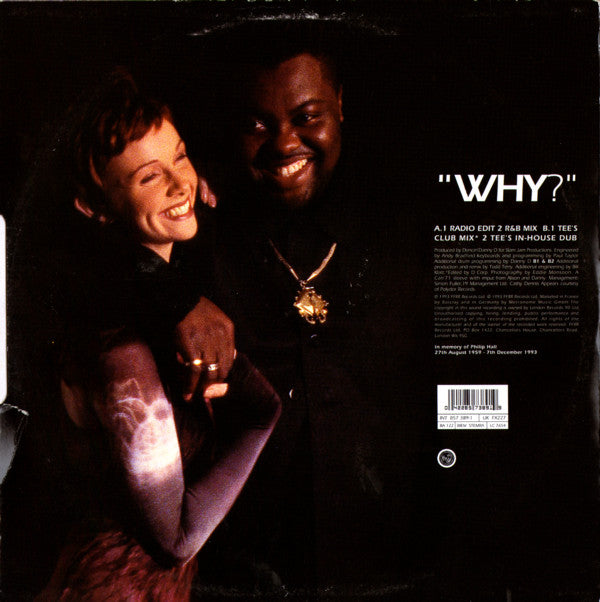 Dancin' Danny D Presents D Mob With Cathy Dennis : Why? (12", Single)