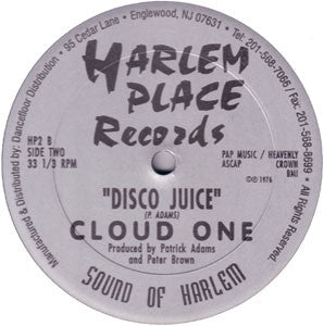 Cloud One : Atmosphere Strut / Disco Juice (12")