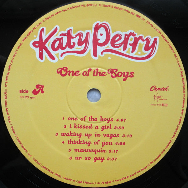 Katy Perry : One Of The Boys (LP, Album + LP, Comp)