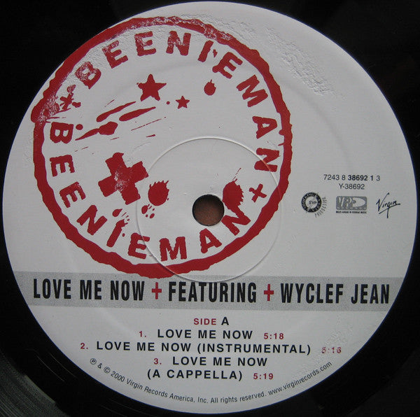 Beenie Man : Love Me Now (12")