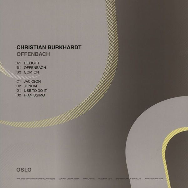 Christian Burkhardt : Offenbach (2xLP)