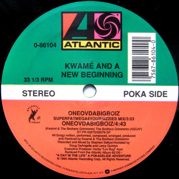 Kwamé And A New Beginning : Oneovdabigboiz (12")