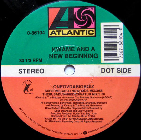 Kwamé And A New Beginning : Oneovdabigboiz (12")