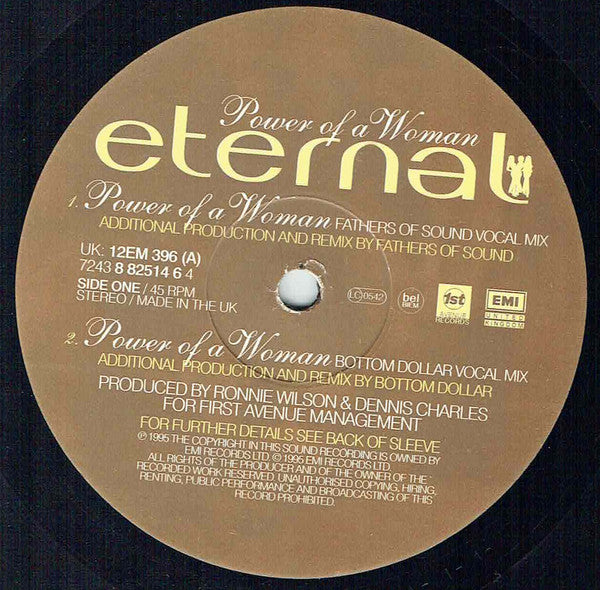 Eternal (2) : Power Of A Woman (12")