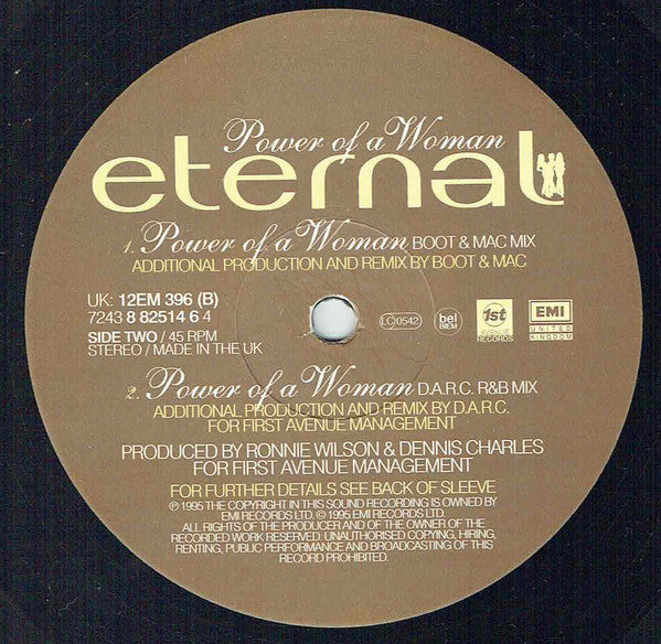 Eternal (2) : Power Of A Woman (12")