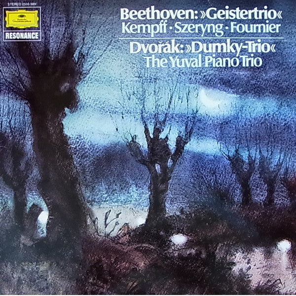 Ludwig van Beethoven - Wilhelm Kempff • Henryk Szeryng • Pierre Fournier / Antonín Dvořák - The Yuval Piano Trio : Geistertrio / Dumky-Trio (LP, Comp)