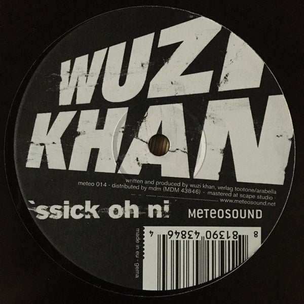 Wuzi Khan : Ssick Oh Ni (12")