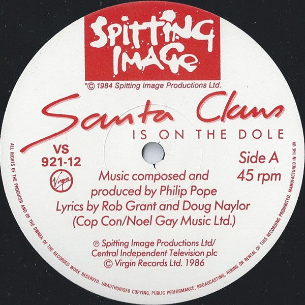 Spitting Image : Santa Claus Is On The Dole (12")