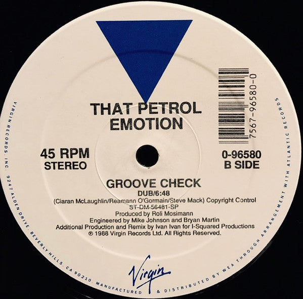 That Petrol Emotion : Groove Check (12")