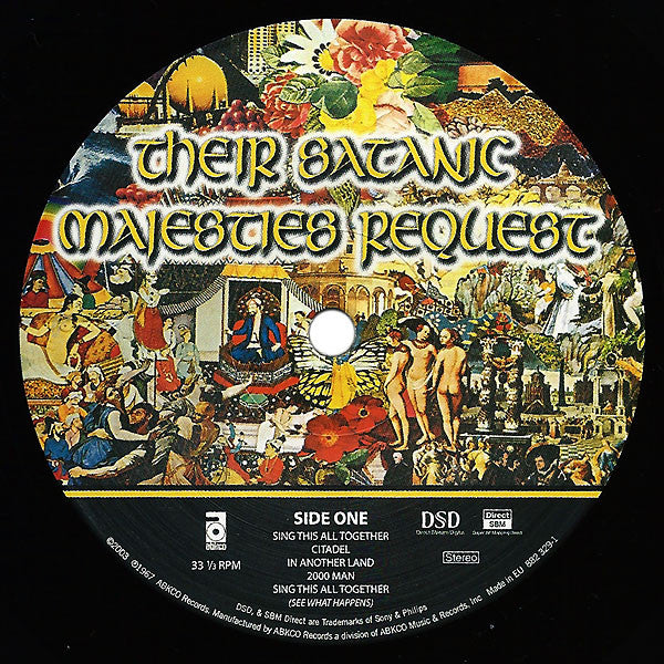 The Rolling Stones : Their Satanic Majesties Request (LP, Album, RE, RM, Gat)