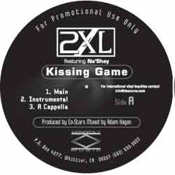 2XL (6) Featuring Na'Shay : Kissing Game (12", Single, Promo)