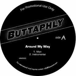 Buttaphly : Around My Way (12", Pro)