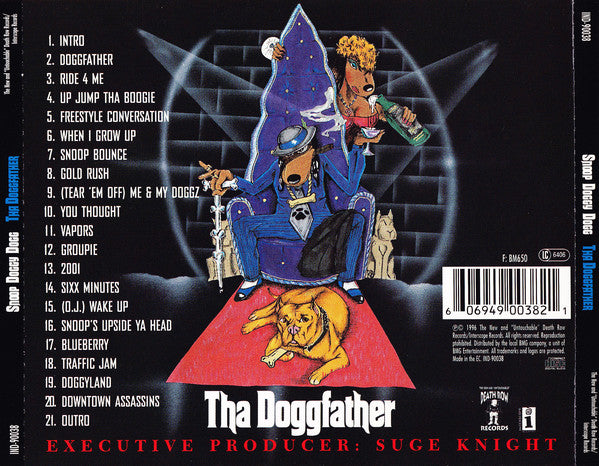 Snoop Dogg : Tha Doggfather (CD, Album)