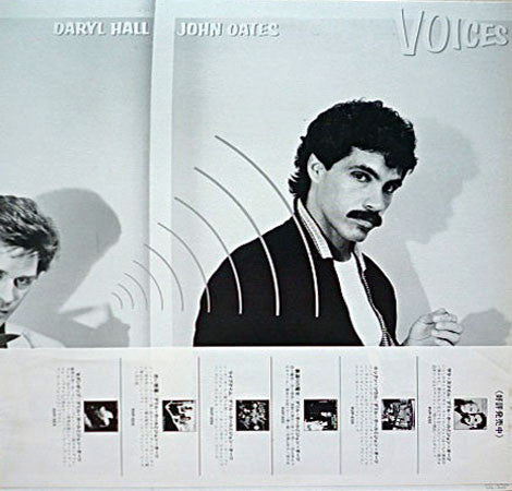 Daryl Hall & John Oates : Voices (LP, Album)