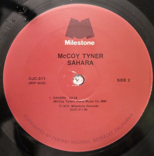 McCoy Tyner : Sahara (LP, Album, RE, RM)