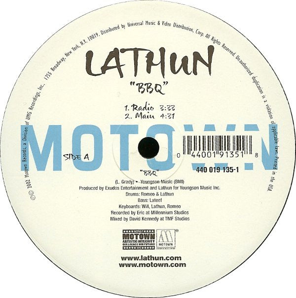 Lathun : BBQ (12")