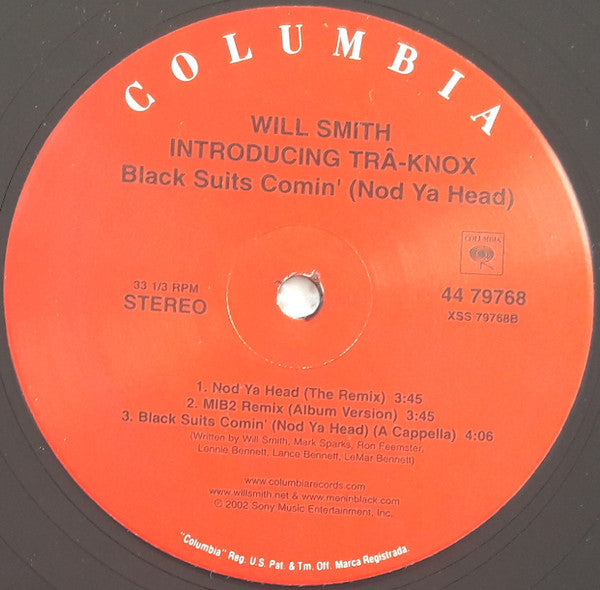 Will Smith : Black Suits Comin' (Nod Ya Head) (12")