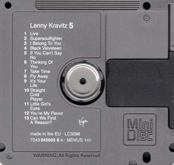 Lenny Kravitz : 5 (MD, Album)