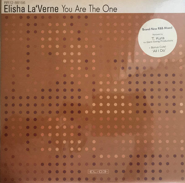 Elisha La'Verne : You Are The One (R&B Mixes) (12")