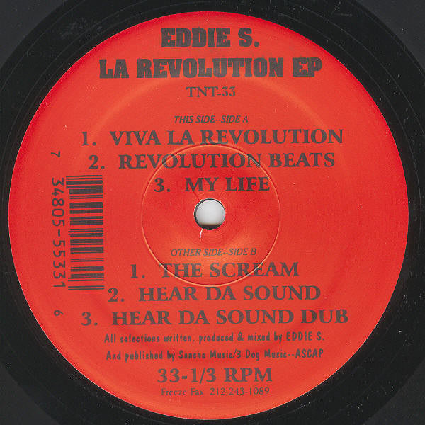 Eddie S. : La Revolution EP (12", EP)