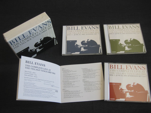 Bill Evans : The Complete Live At The Village Vanguard 1961 (3xCD, Comp + Box)