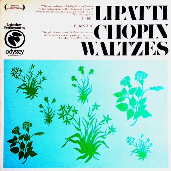 Dinu Lipatti, Frédéric Chopin : Dinu Lipatti Plays The Chopin Waltzes (LP)