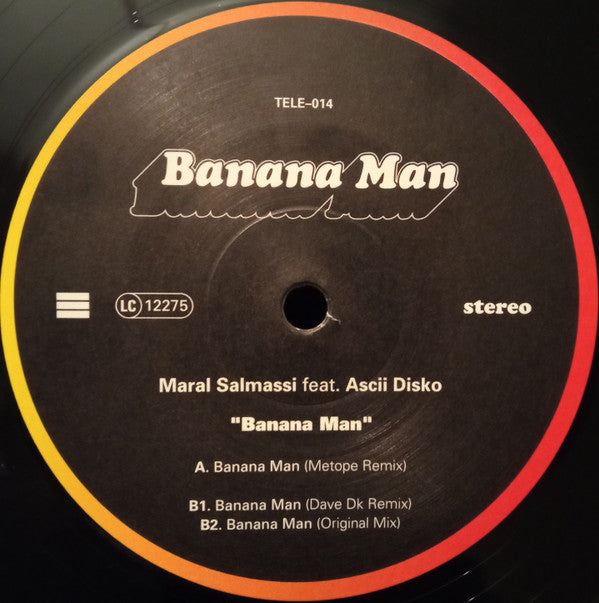 Maral Salmassi Feat. Ascii Disko : Banana Man (12")