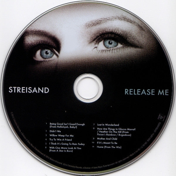 Barbra Streisand : Release Me (CD, Album, Comp)