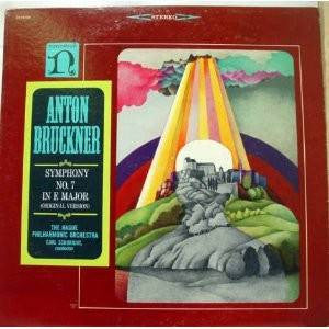 Anton Bruckner, Carl Schuricht, The Hague Philharmonic : Symphony No. 7 In E Major (LP, Album)