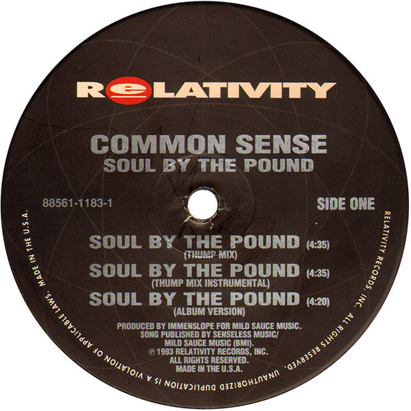 Common : Soul By The Pound / Can-I-Bust / Heidi Hoe (12")