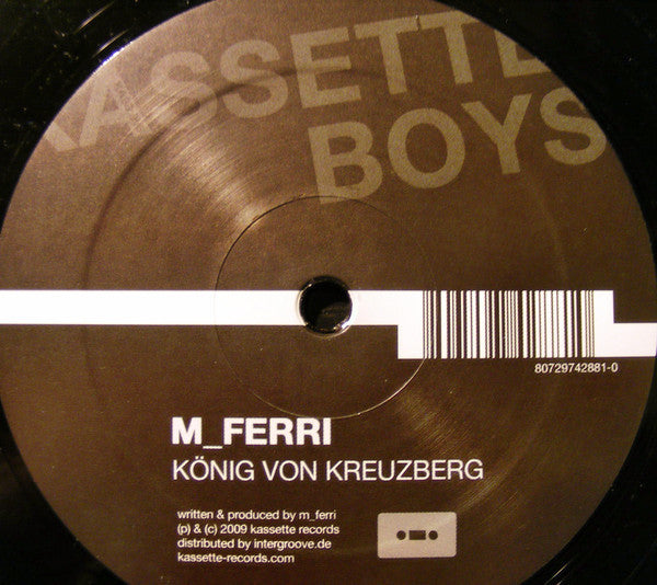 Click | Click / Minimal Ferri : Kassette Boys (12")