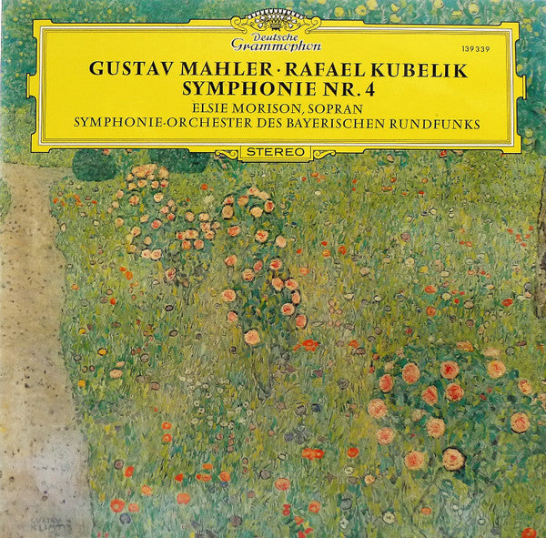 Gustav Mahler • Rafael Kubelik, Elsie Morison, Symphonie-Orchester Des Bayerischen Rundfunks : Symphonie Nr. 4 (LP)