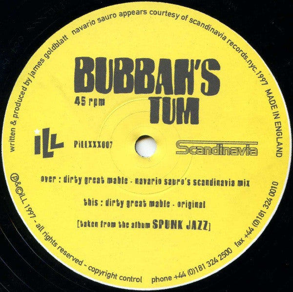 Bubbah's Tum : Dirty Great Mable (12")