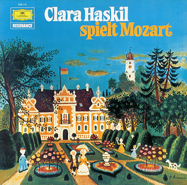 Clara Haskil Spielt Wolfgang Amadeus Mozart : Clara Haskil Spielt Mozart (LP, RE)