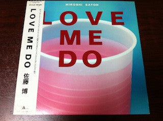 Hiroshi Sato : Love Me Do (12", Single)