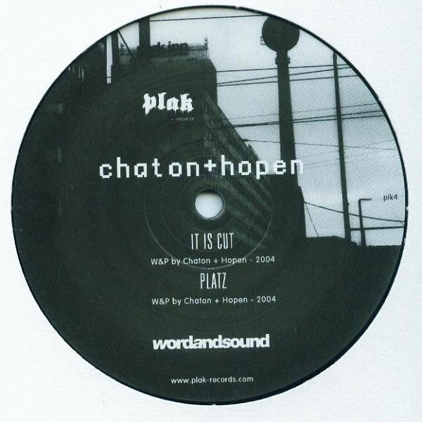 Chaton + Hopen : The Monk Is Rolling (12")