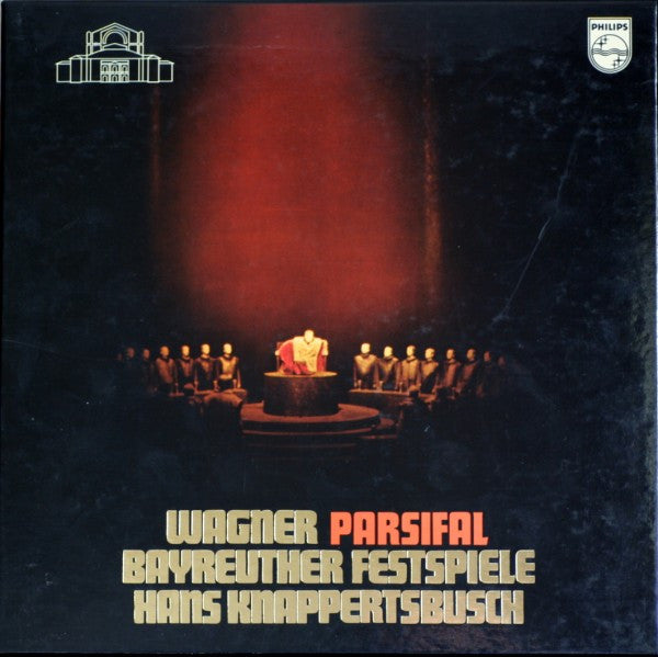 Richard Wagner, Hans Knappertsbusch, Orchester der Bayreuther Festspiele : Parsifal (5xLP + Box, RE)