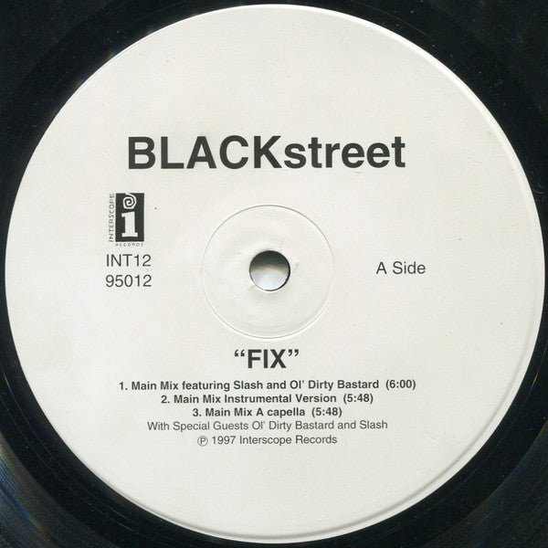 Blackstreet : Fix (12")