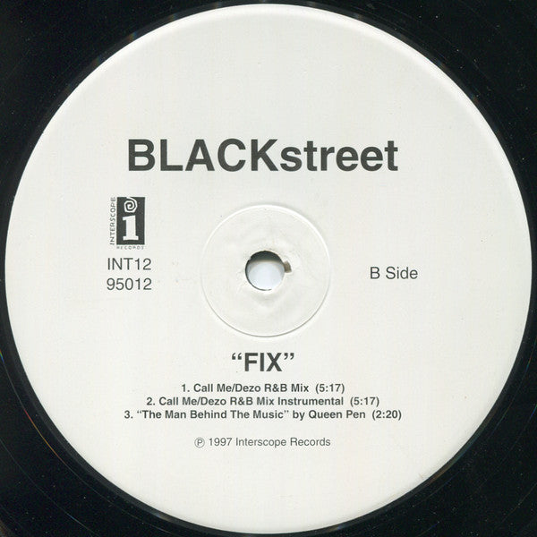 Blackstreet : Fix (12")