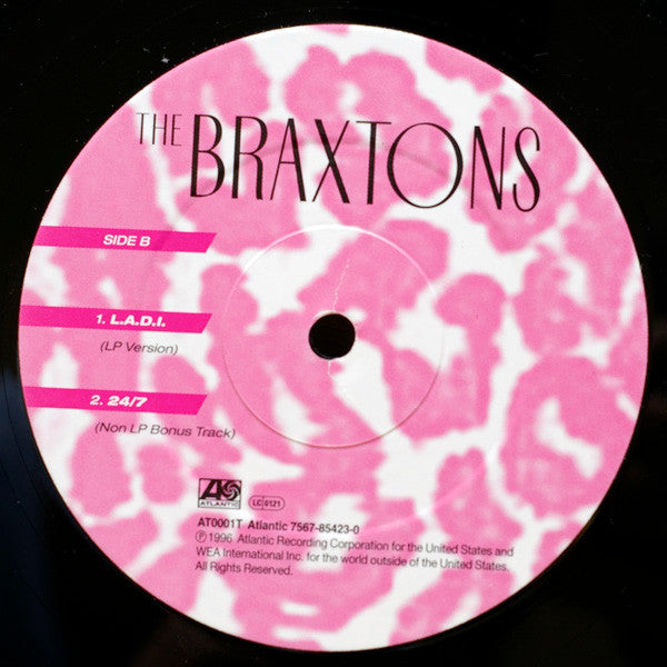 The Braxtons : Slow Flow (12", Maxi)