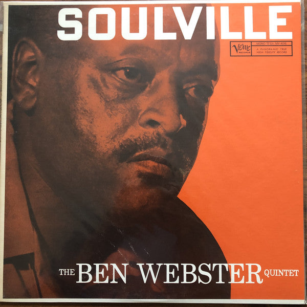 The Ben Webster Quintet : Soulville (LP, Album, Mono, RE)