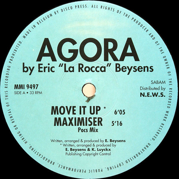 Agora (2) : Move It Up (12")