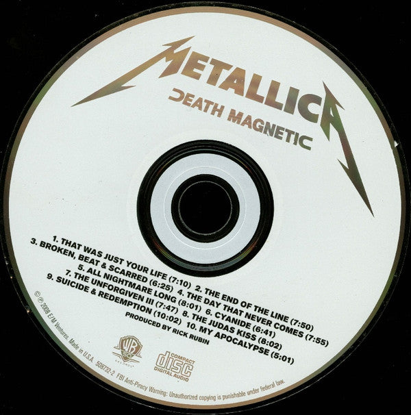 Metallica : Death Magnetic (CD, Album, Dig)